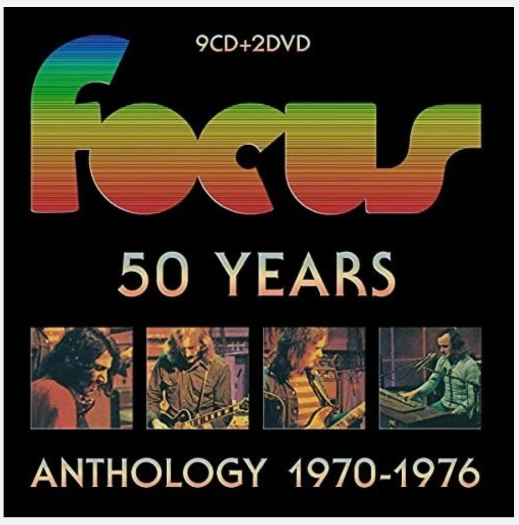 Focus 50 Years Anthology 1970-1976 9 CD 2 DVD Box Set NM US Seller LOW SHIP