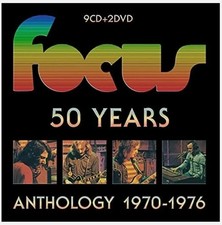 Focus 50 Years Anthology 1970-1976 9 CD 2 DVD Box Set NM US Seller LOW SHIP picture
