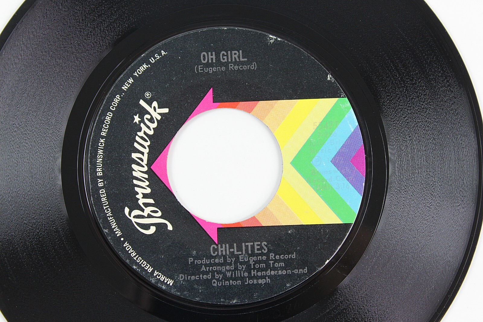CHI-LITES Vintage 45rpm Oh Girl / Being In Love  NOS New Old Stock