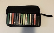 Lot of 13 Used Cassette Tapes Comes with A Carry Case Various Artists picture