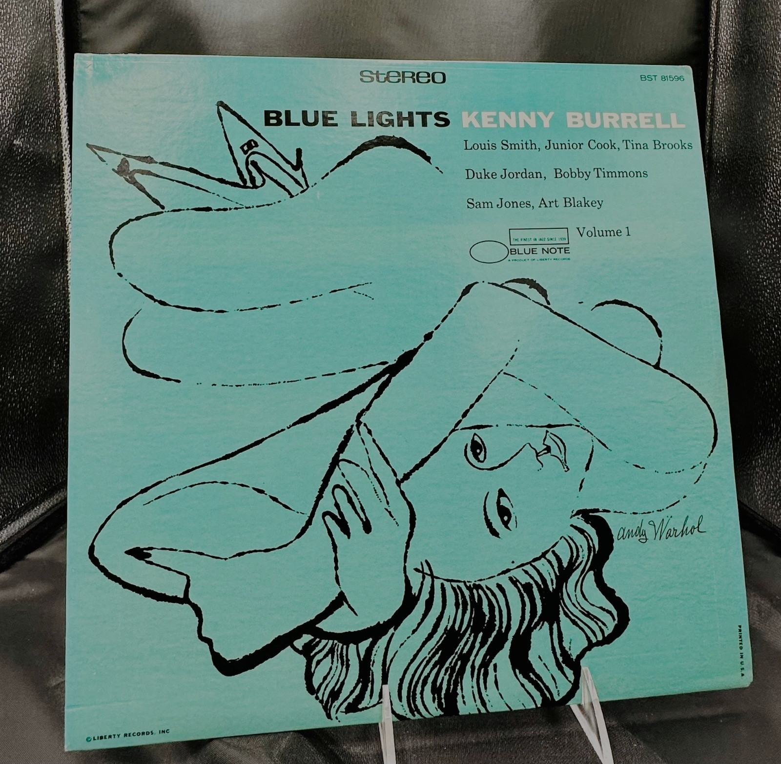 LP: Kenny Burrell , Blue Lights (Vol 1) Blue Note , BST 81596, Stereo, Reissue,