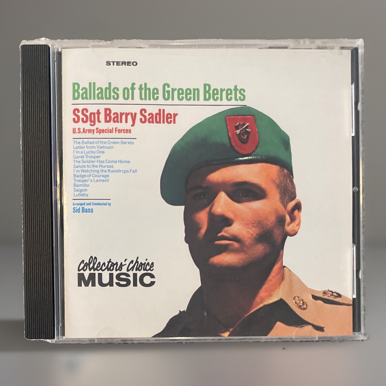 Ballads of the Green Berets by Barry Sadler (CD, 1998)