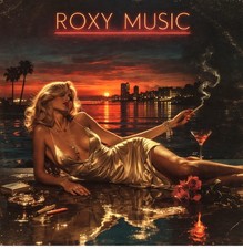 Roxy Music On Red Vinyl LP. Live In The UK 1974 picture