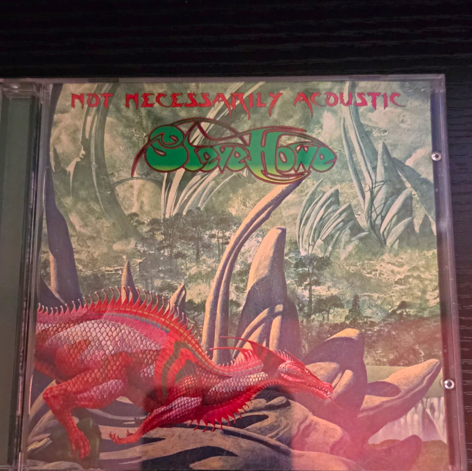 Steve Howe Not Necessarily Acoustic CD Album Jewel Case 1994 Prog Rock Herald
