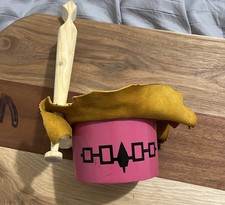 Iroquois Water Drum 4 1/2 “ Inch Comes With Drum Stick  picture