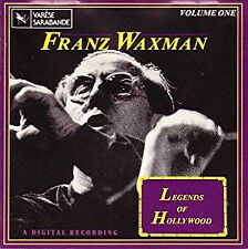Legends Of Hollywood: Franz Waxman Vol. 1 CD Franz Waxman Soundtrack picture
