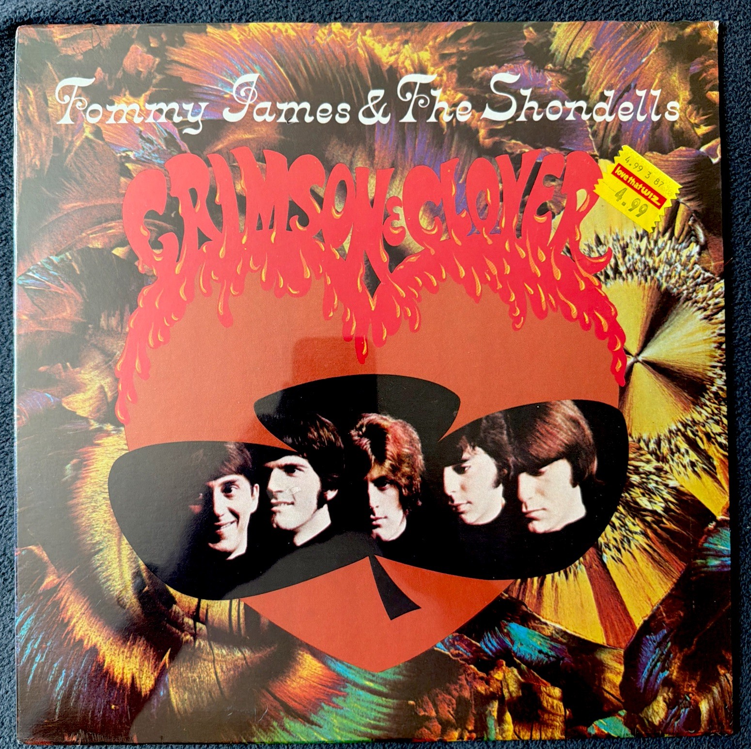 Tommy James & Shondells Crimson & Clover LP SEALED SR-59028 Vintage Roulette