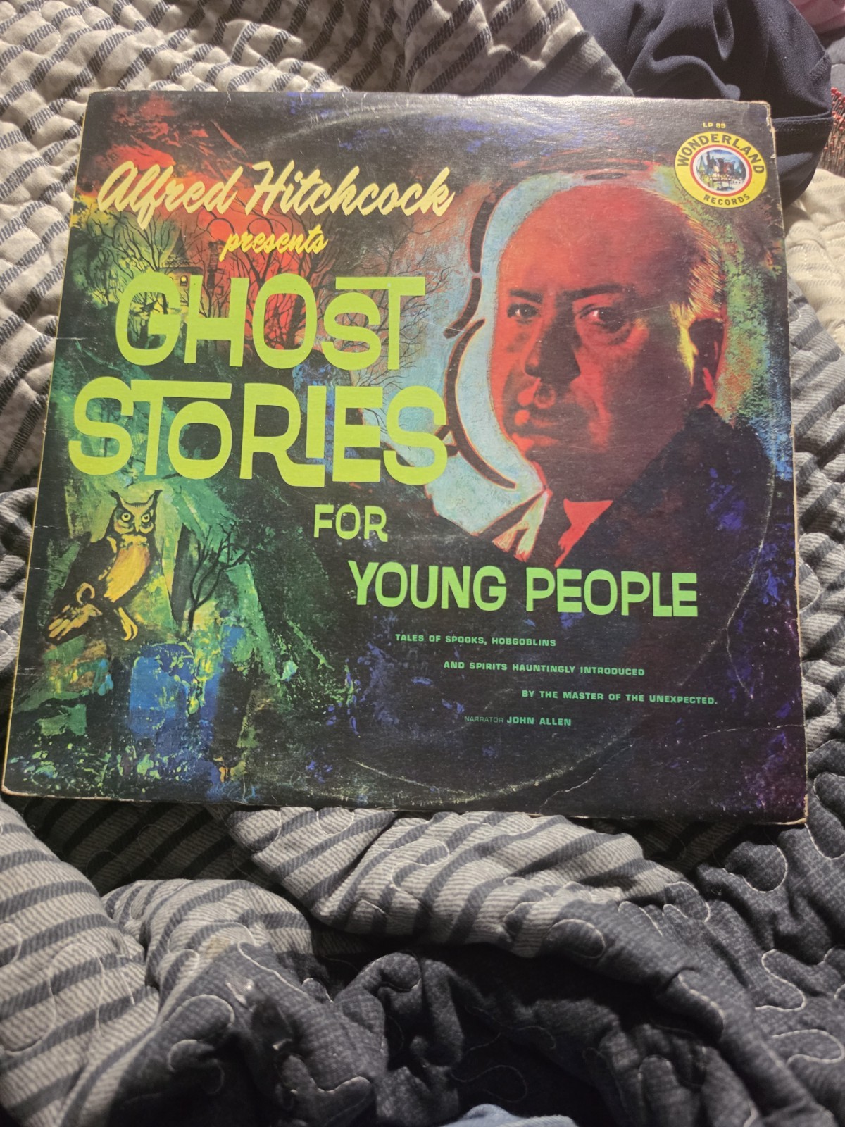 Alfred Hitchcock Presents Ghost Stories For Young People 1962 Record Halloween