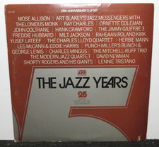 ATLANTIC THE 25TH JAZZ YEARS JOHN COLTRANE RAY CHARLES (VG+) LP  VINYL RECORD picture
