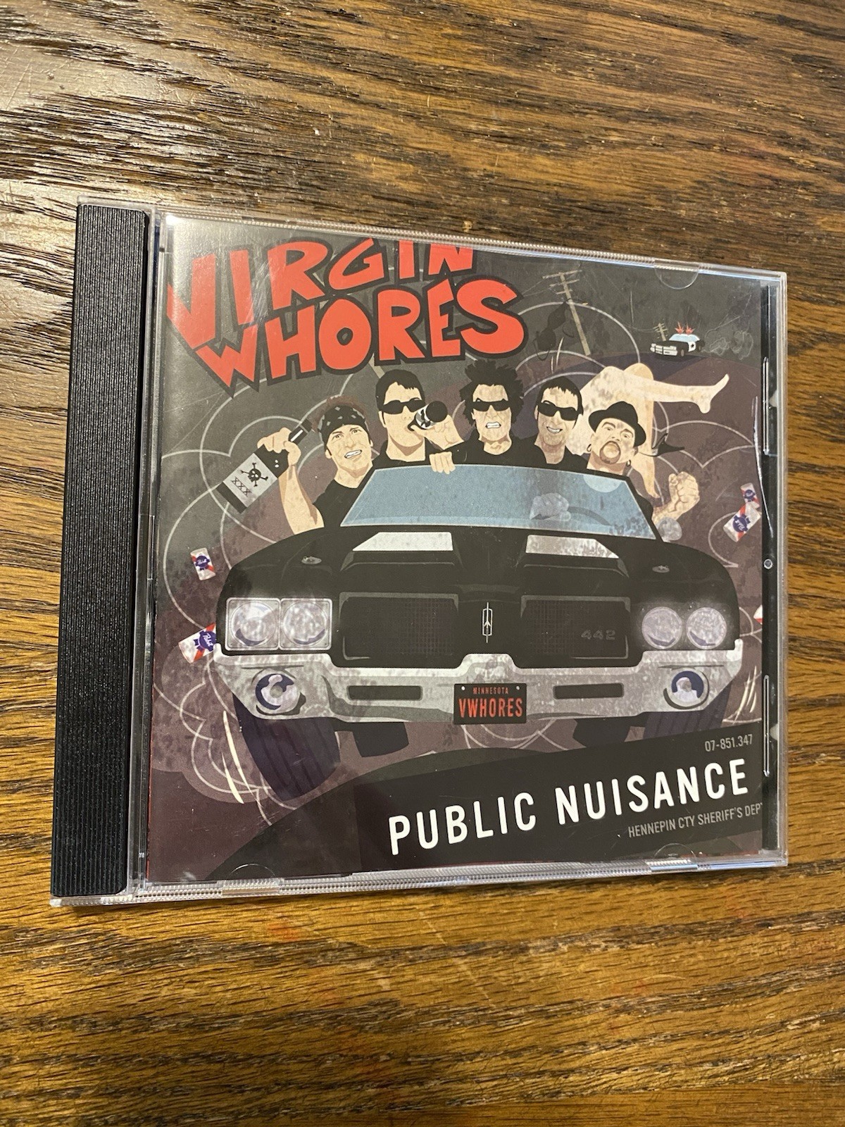 Public Nuisance by Virgin Whores (CD, 2009, Two-Bit) Punk Hardcore Rare Oop