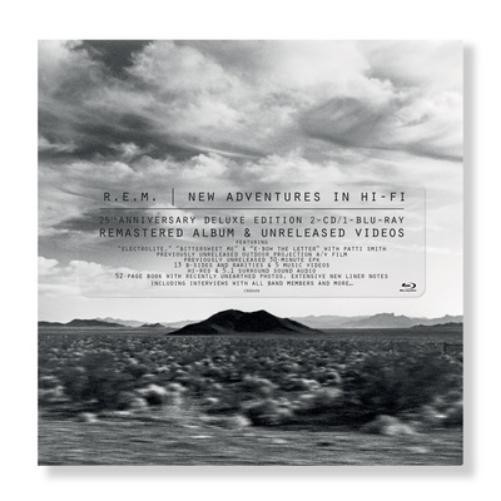 R.E.M. New Adventures in Hi-fi (CD) 25th Anniversary  Box Set with Blu-ray