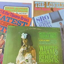 Herb Alpert Tijuana Brass Whipped Cream Hits LP Vinyl Records Vintage Lot of 5 picture