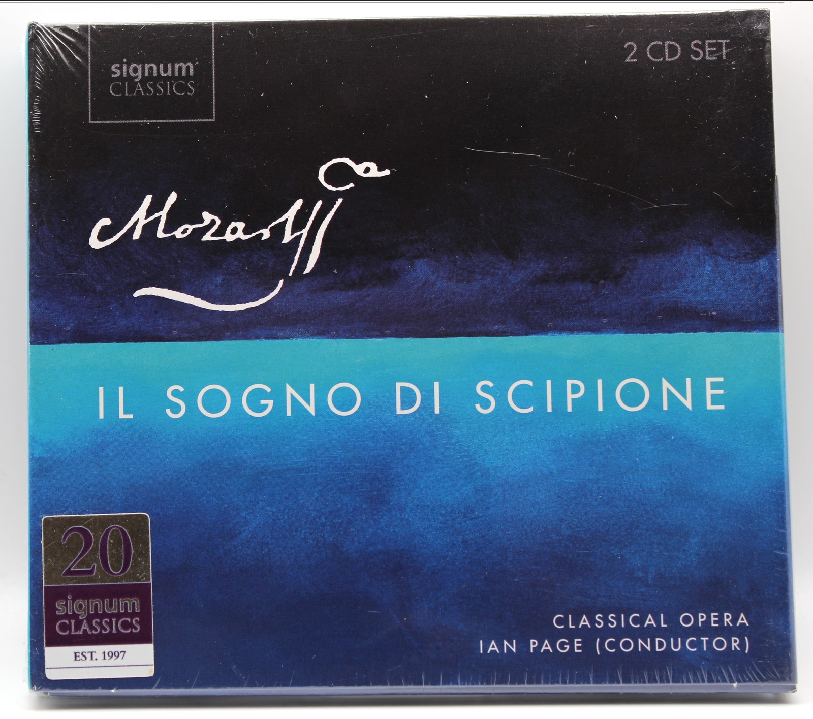 MOZART Il Sogno di Scipione 2 CD Set Ian Page Classical Opera Complete K126