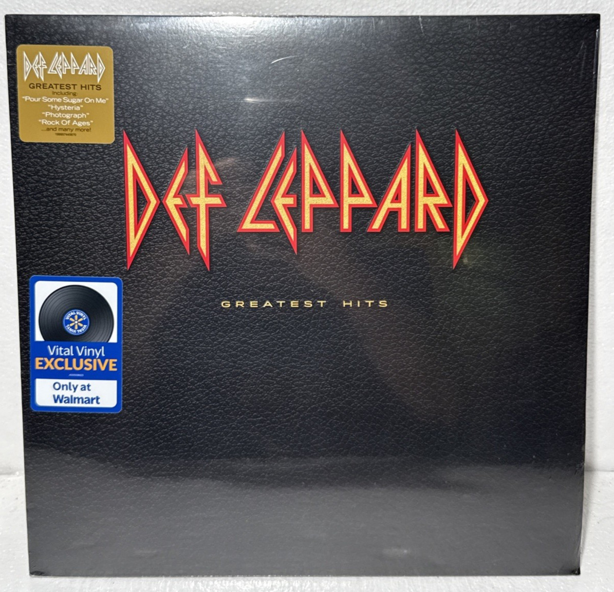 DEF LEPPARD Greatest Hits Vinyl LP New, Sealed VITAL VINYL Walmart EXCLUSIVE