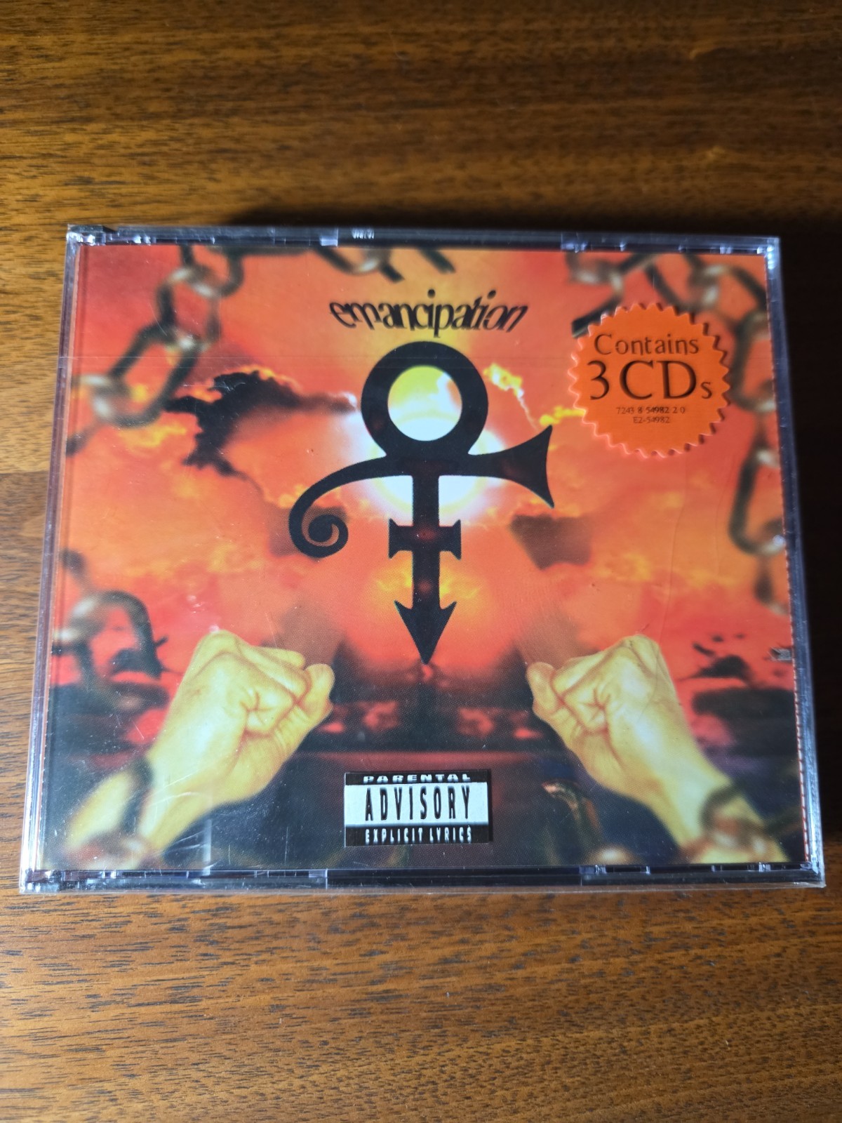 Prince Emancipation 3CD Set OG 1996 1st Press W/Stickers SEALED/NEW Mint