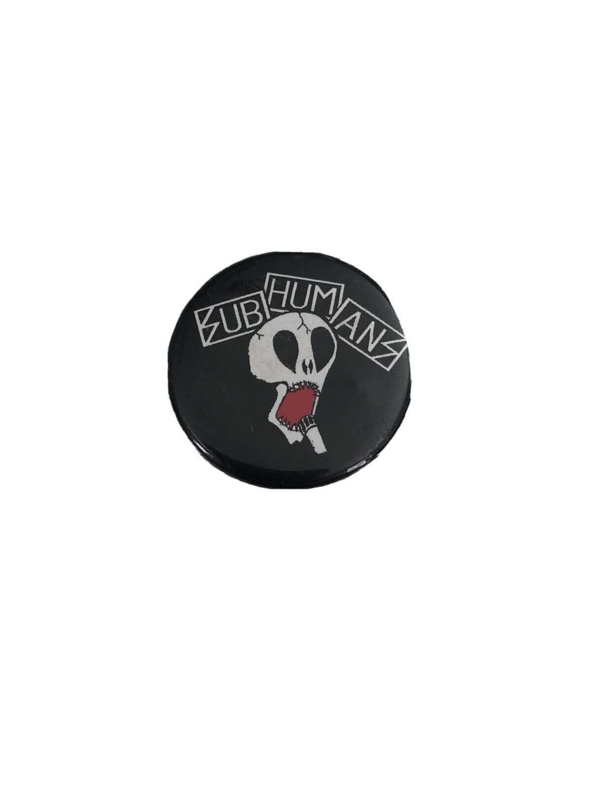 Subhumans Pinback Buttons Pin Badge Great Condition