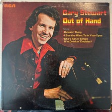 Gary Stewart - Out of Hand LP - RCA [APL1-0900] 1975 ORIG (VG+/EX) picture