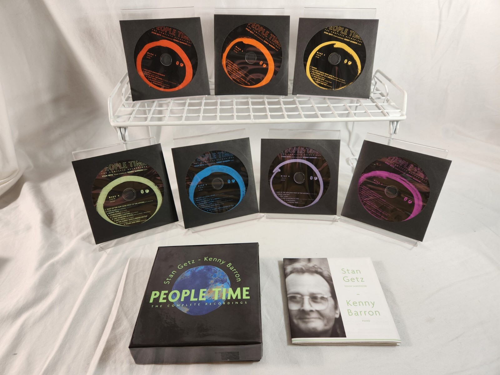 Stan Getz Kenny Barron - PEOPLE TIME Complete Recordings 7 CD Box Set EUC FREESh