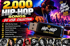 2,000 Hip-Hop Songs – DJ USB Music Collection picture