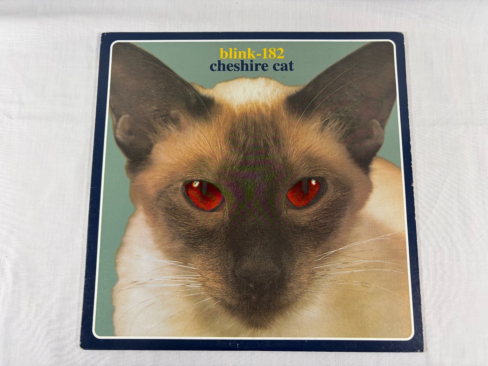 Blink-182 Cheshire Cat Vinyl LP 1996 US First Press Red Eyes GRL-001 Punk Rare