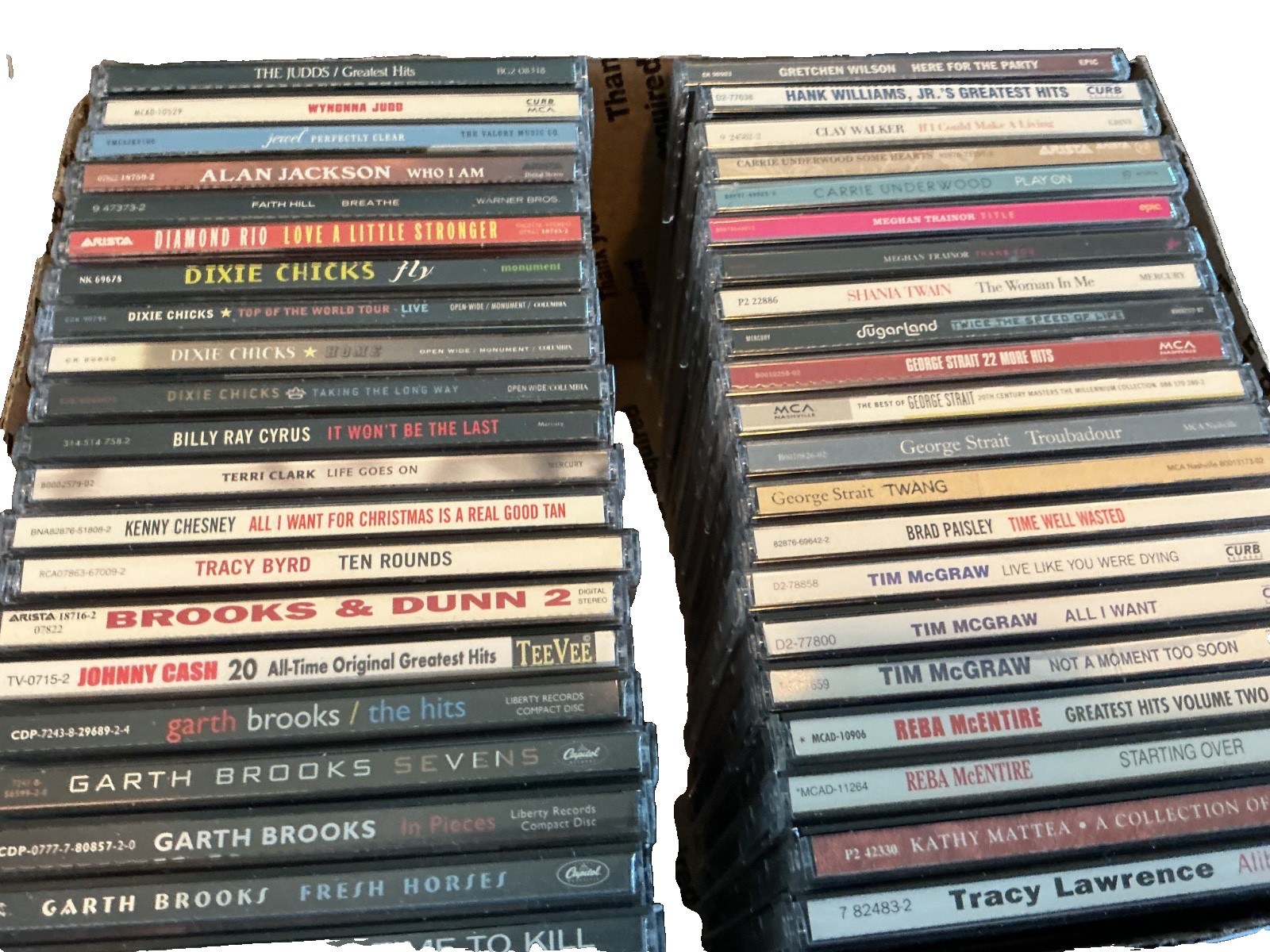 (42) COUNTRY CD\'S : See Pictures For All The Titles - VG and VG+ Condition