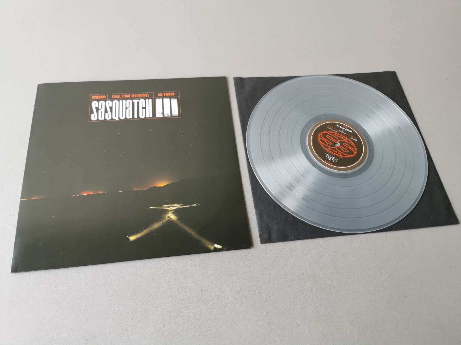 SASQUATCH limited 500 clear Vinyl LP III (2010 Small Stone/Cargo Germany)