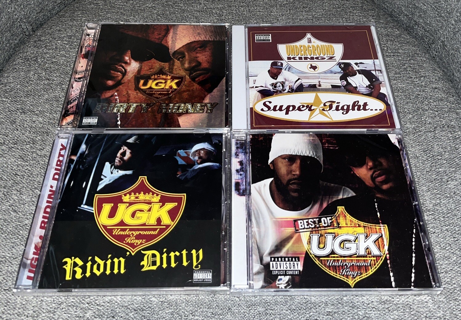 UGK 4 CD Lot Dirty Money, Super Tight, Ridin’ Dirty, Best Of