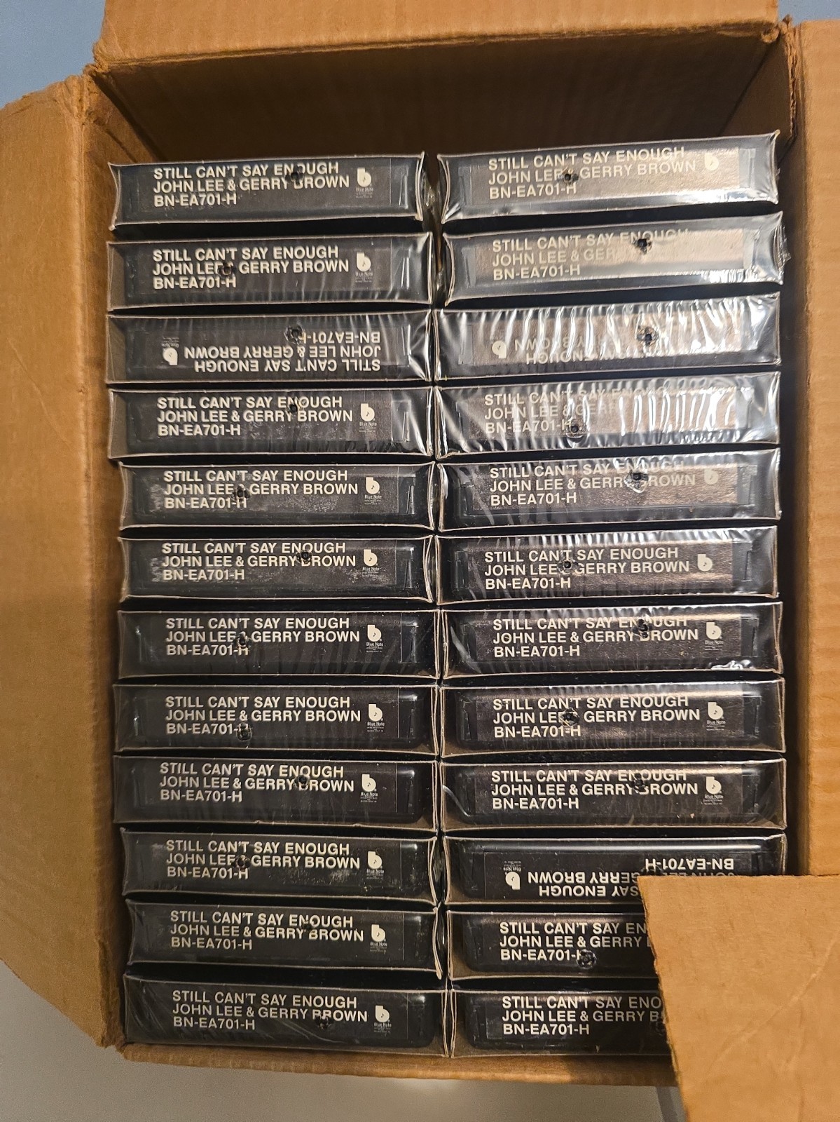 John Lee & Gerry Brown- Still Can't Say Enough- Blue Note label- 8 Track Sealed