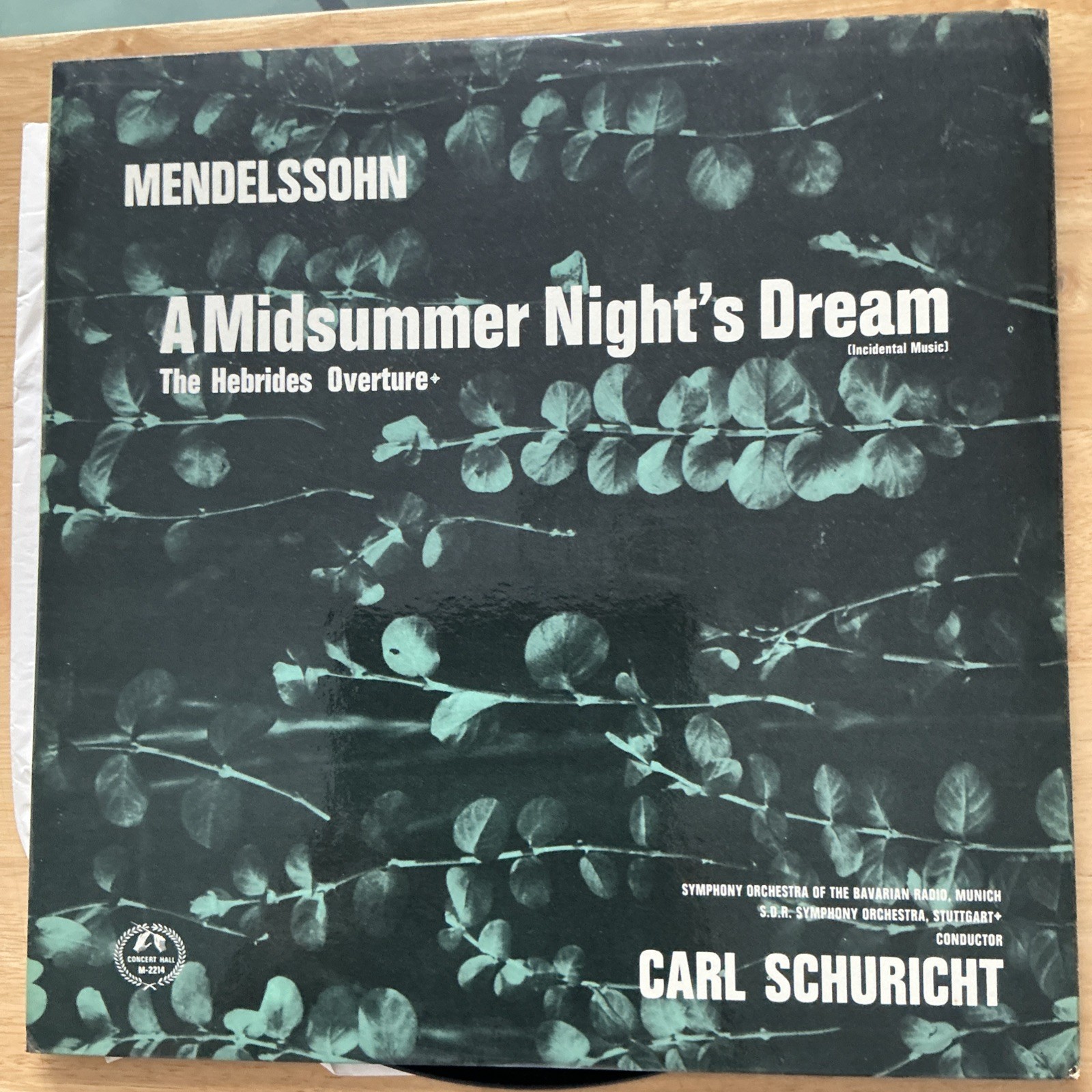 Mendelssohn: A Midsummer Night\'s Dream Vinyl LP - Concert Hall AM2214