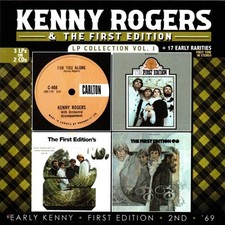 KENNY ROGERS - 3 LPs on 2 CDs + 17 Rarities (Sealed 2-CD Set, 2025) 50 Tracks picture