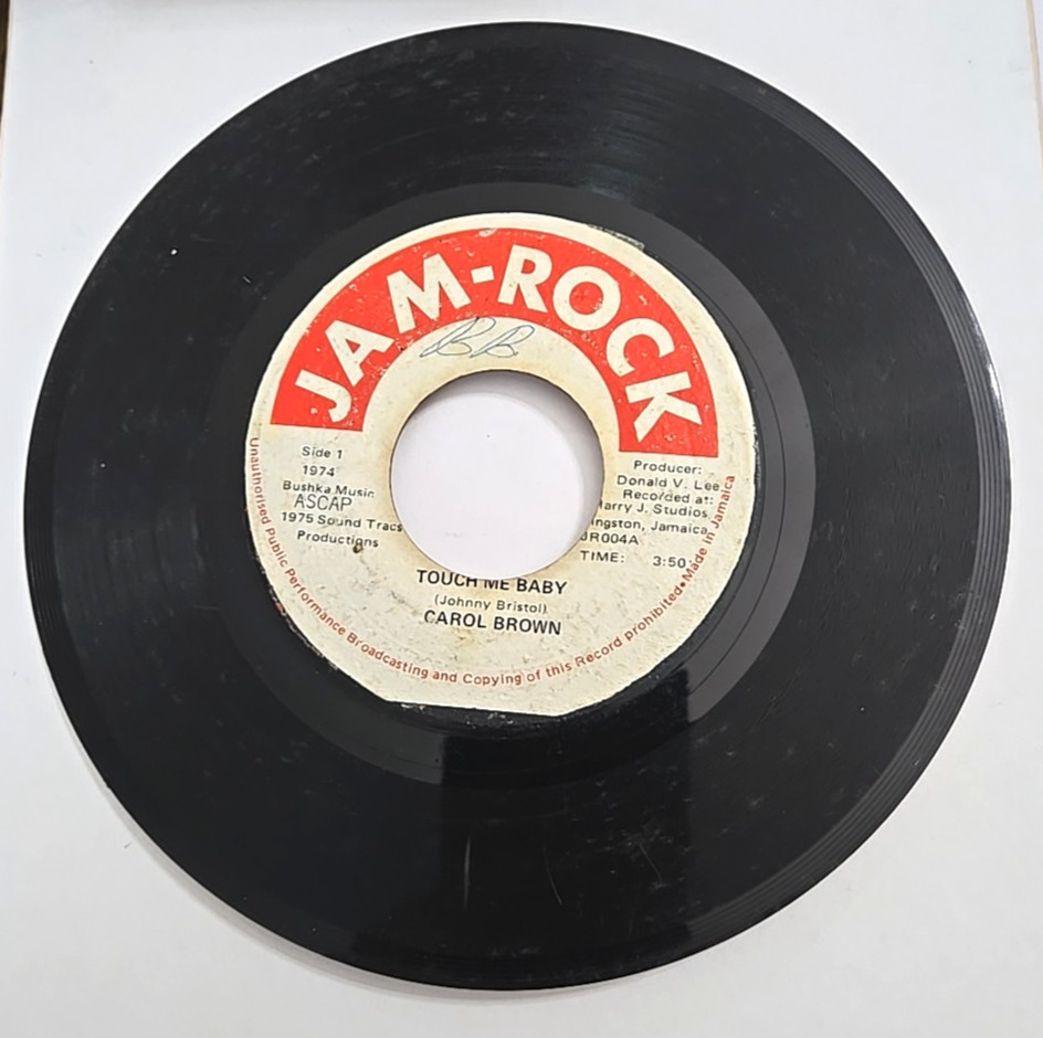 Carol Brown - Touch Me Baby - 45 Vinyl 7\
