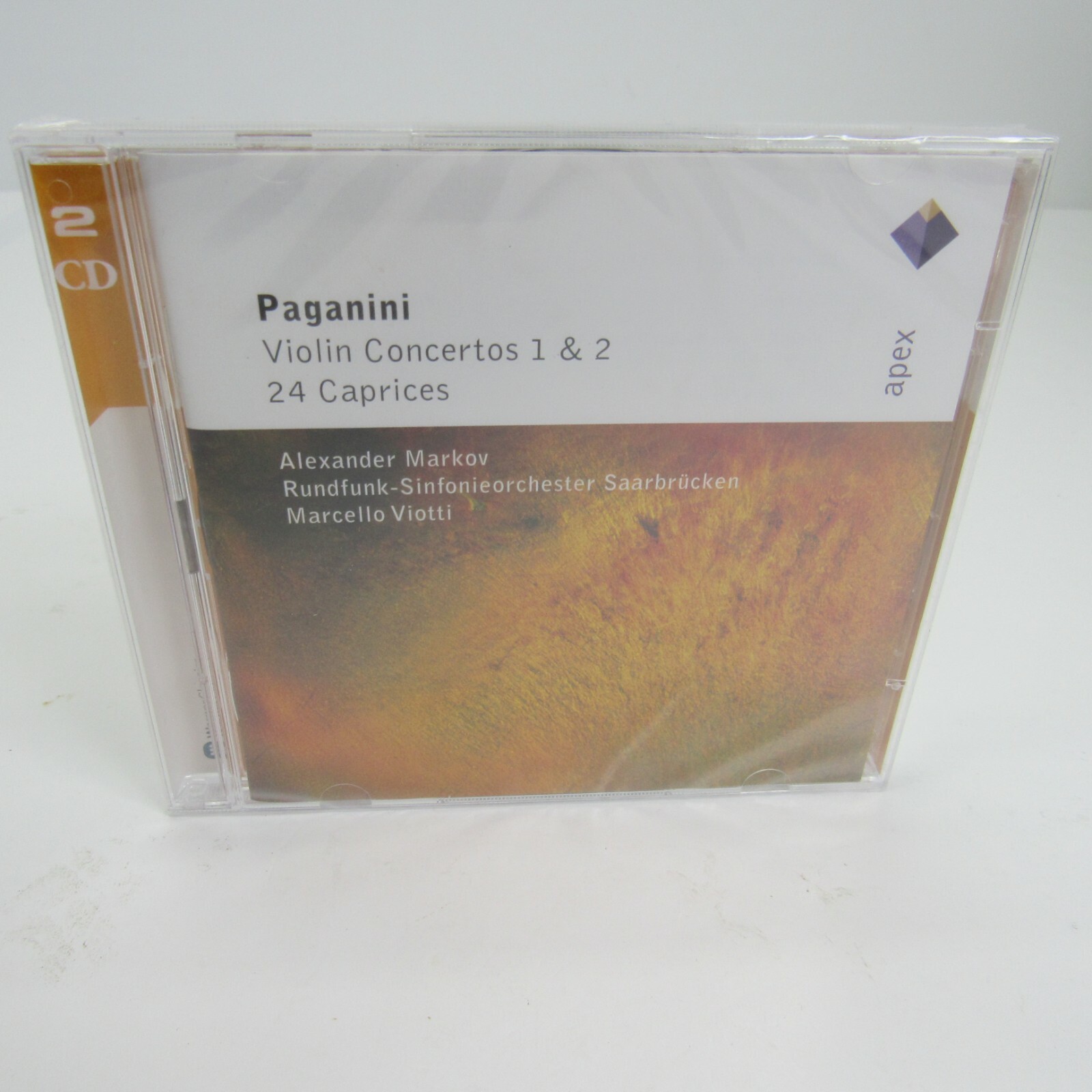 Nicolo Paganini : Violin Concertos 1 and 2, 24 Caprices (Markov, Viotti) CD 2