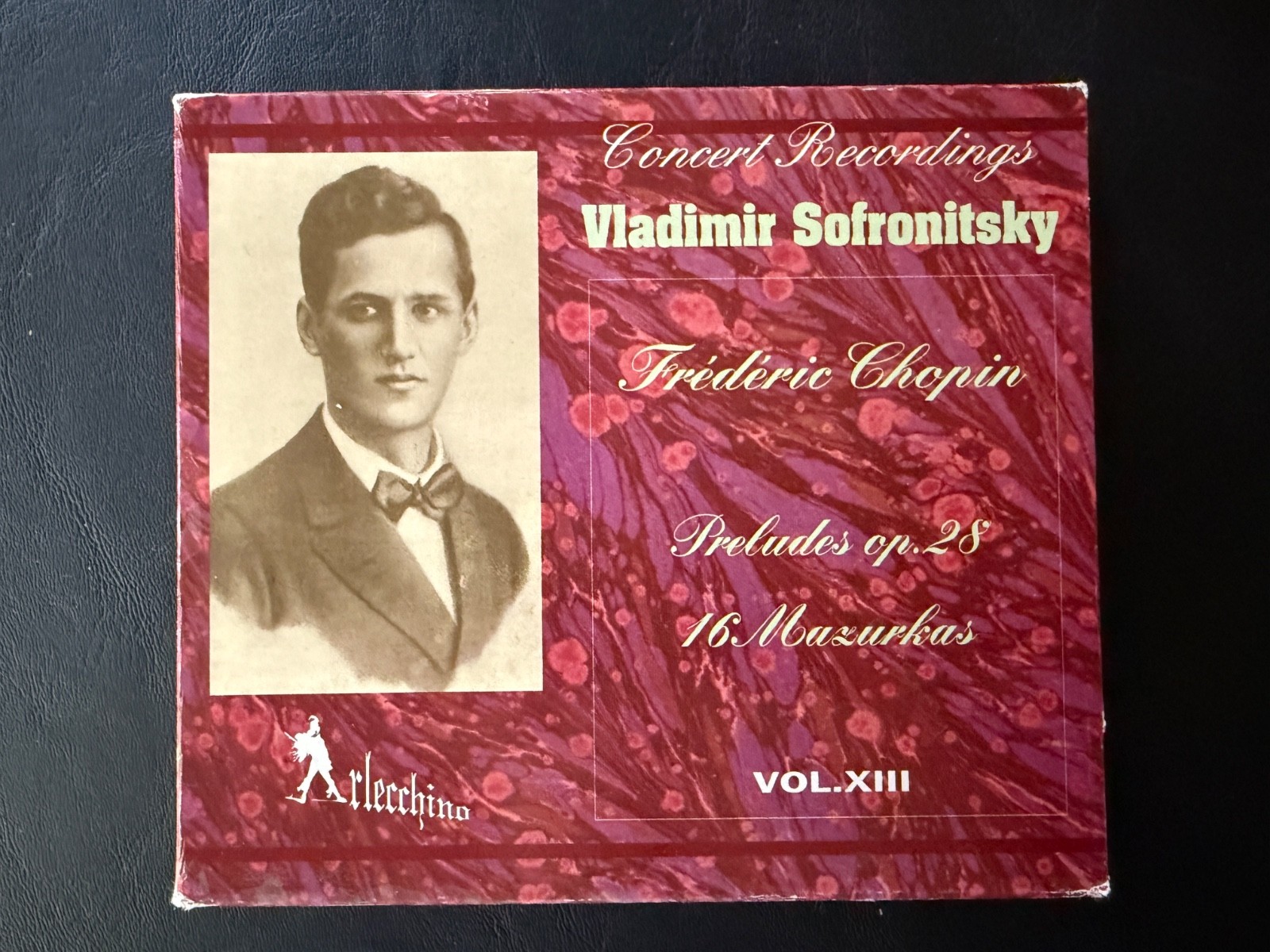 Sofronitsky, vol 13, Concert Recordings: Chopin. Arlecchino RARE