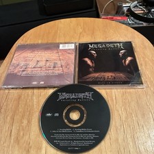 Megadeth - Sweating Bullets CD 1st US press metallica slayer anthrax testament picture