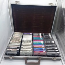 60 Vintage Cassette Lot Time-Life Classic Rock Sounds of 70s Chicago w/ Case picture