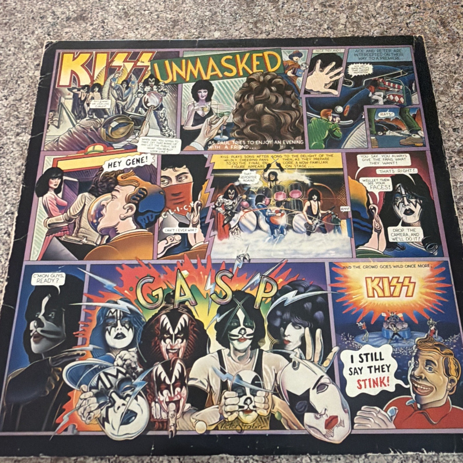 Kiss - Unmasked *RARE* OG 1980 RCA Press LP NBLP 7225