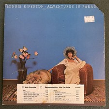RARE Minnie Riperton Adventures in Paradise Vinyl PE33454 Demo “cut out” 1975 picture