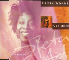 OLETA ADAMS Get Here w/ LIVE & UNRELEASE trk Europe CD Single SEALED USA seller picture