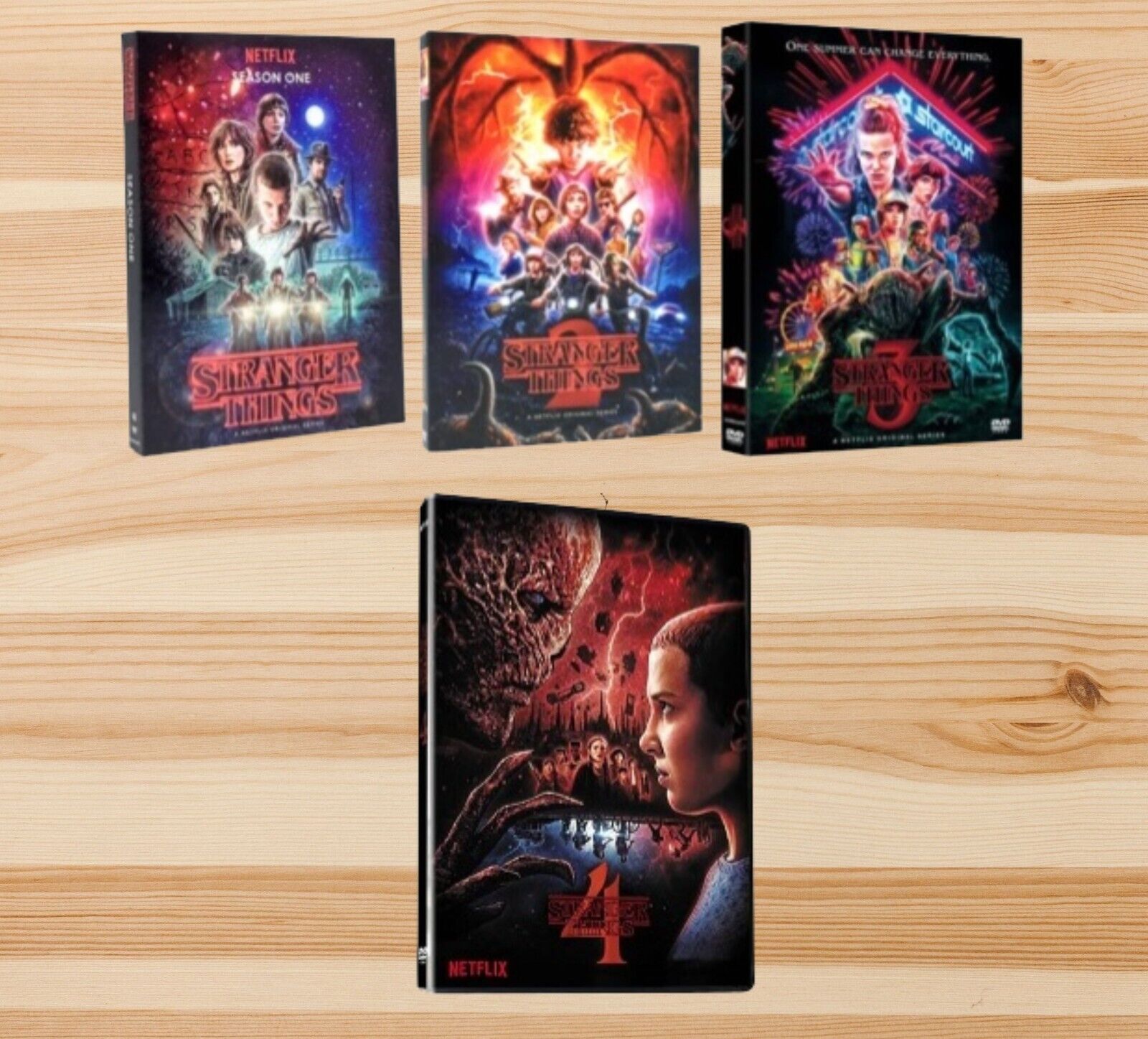 Stranger Things: The Complete Series, Season 1-4 (DVD) Free Delivery