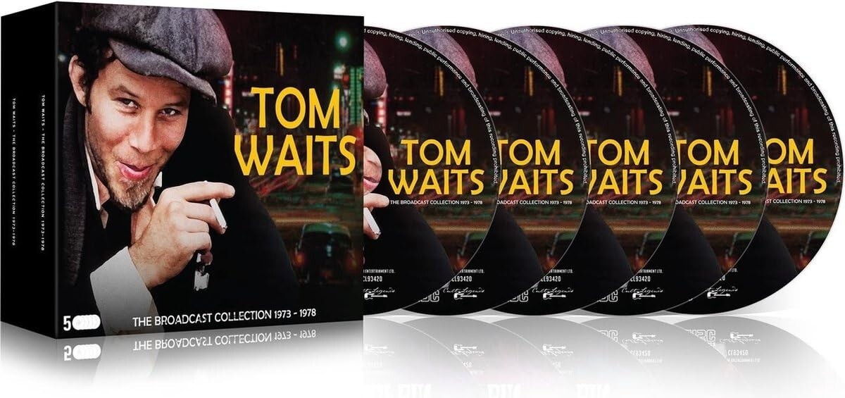 Tom Waits – The Broadcast Collection 1973 - 1978 5 CD Set - NEW