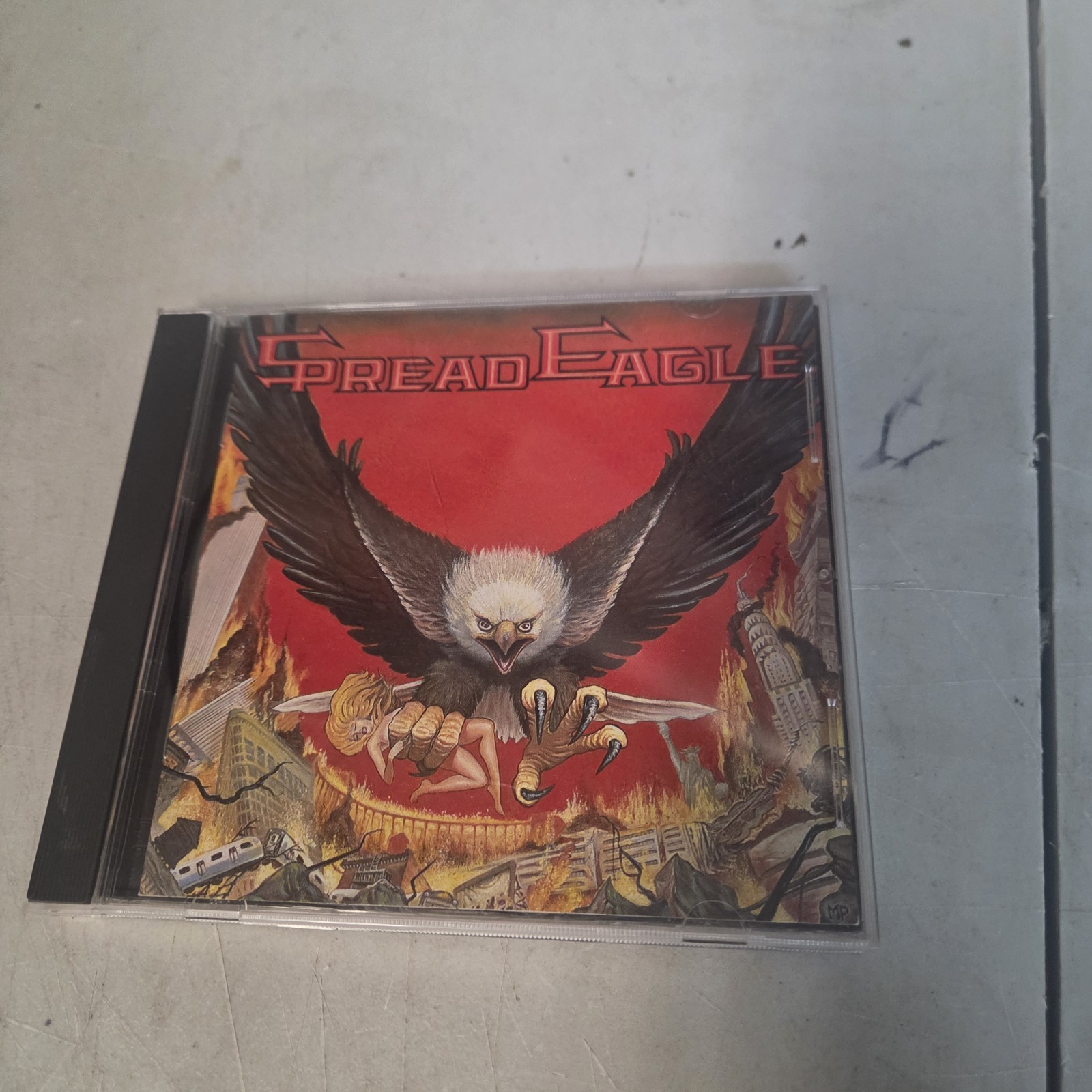 Spread Eagle Self Titled CD 1990 MCA MCAD-6383 Hair Metal Hard Rock Album