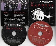 MADNESS Limited RARE LIVE 20 TRX Newspaper EUROPE PROMO 2 CD USA Seller 2006 picture