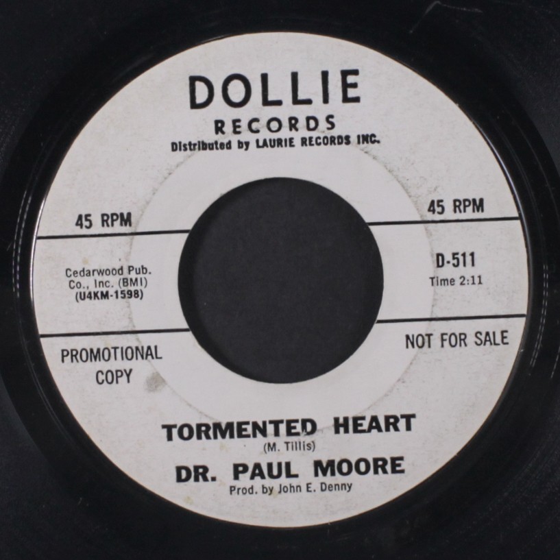DR. PAUL MOORE: woman, you done let your iron get cold / tormented heart DOLLIE