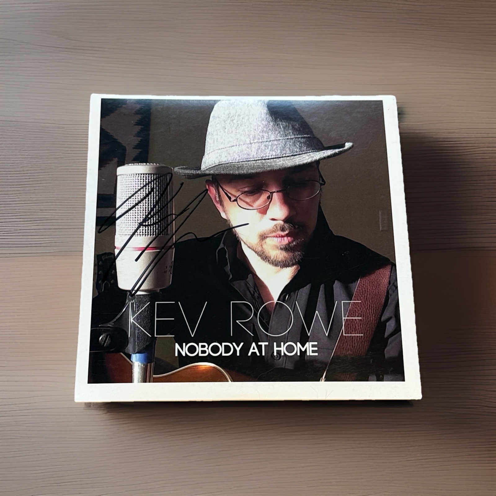 Autographed Kev Rowe- Nobody At Home CD