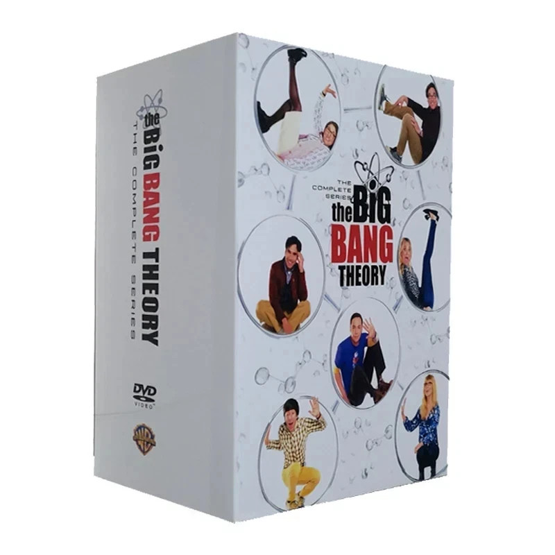 The Big Bang Theory - The Complete Series, Season 1-12 (DVD, 37-Disc, Box-Set).