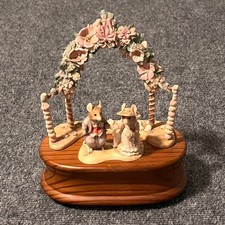 Vintage Brambly Hedge Enesco Mouse Wedding Music Box 1988 Jill Barklem /999 picture