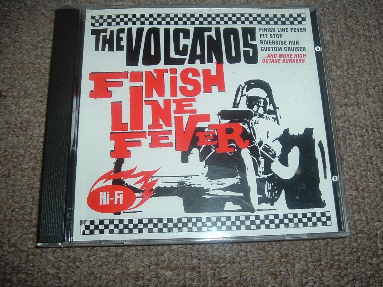 THE VOLCANOS - Finish Line Fever 1998 CD Estrus Records # 1254 Nr/Mt
