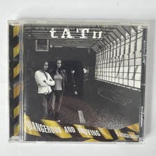 t.A.T.u. Dangerous and Moving Audio CD 2005 Interscope Records All About Us EX picture