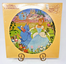 Walt Disney's Cinderella Picture Disc Vinyl Record Story & Songs LP 1981 picture