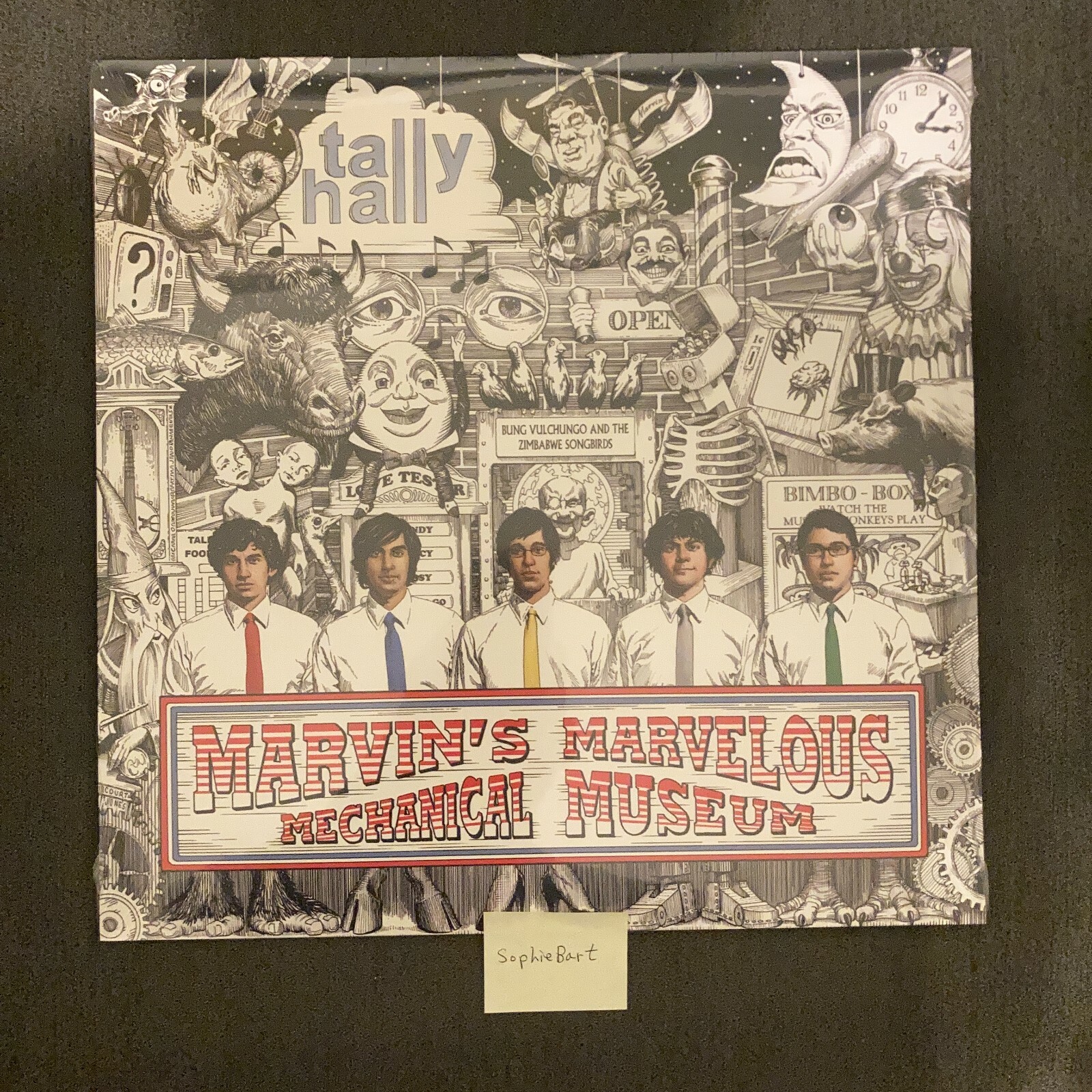 Tally Hall 2008 Vinyl First Pressing Marvin's Marvelous MMMM Atlantic READ DESCR